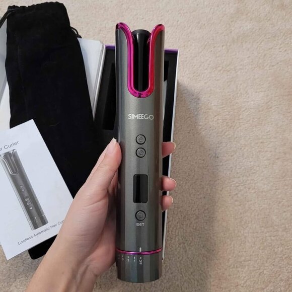 NEW Cordless automatic hair curler - Picture 3 of 8